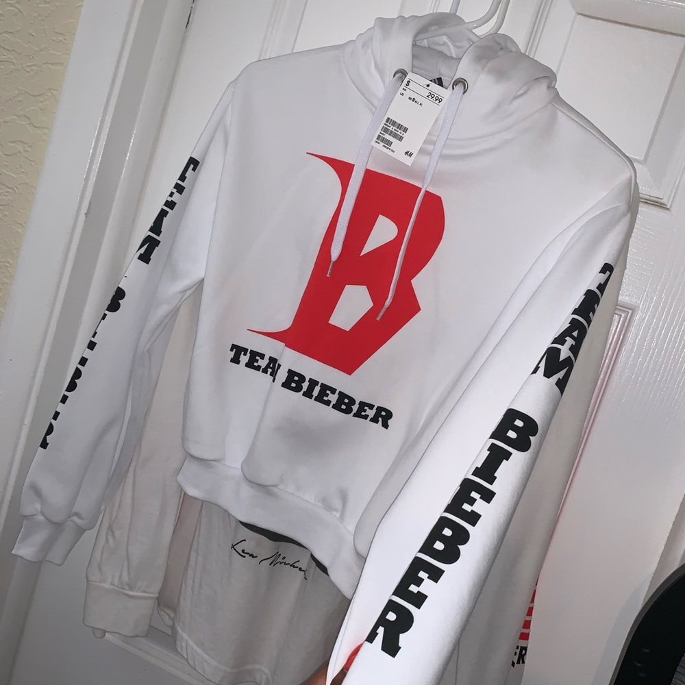Justin Bieber cropped hoodie (Justin Bieber) (new)